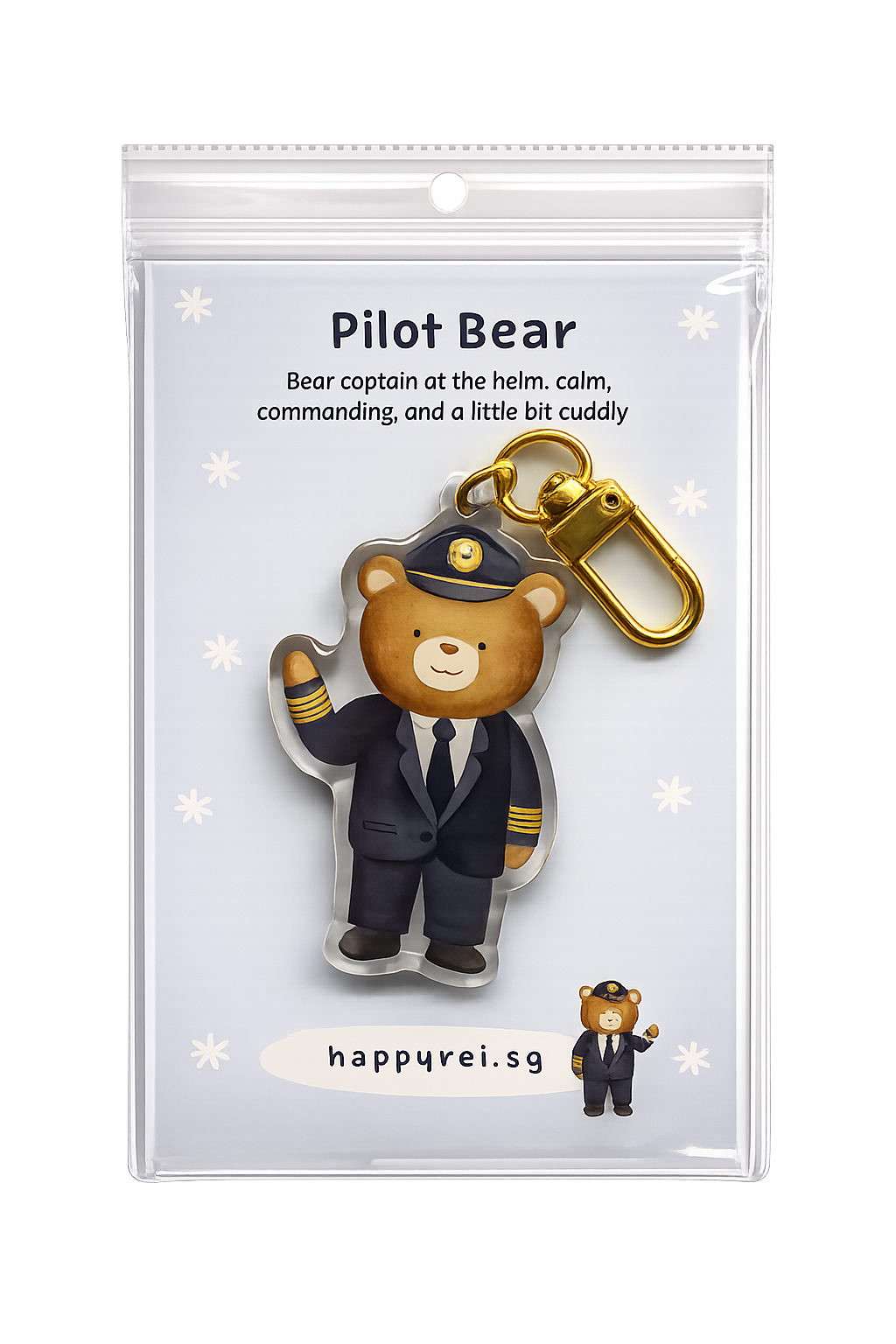 Acrylic Keychain by Happy Rei