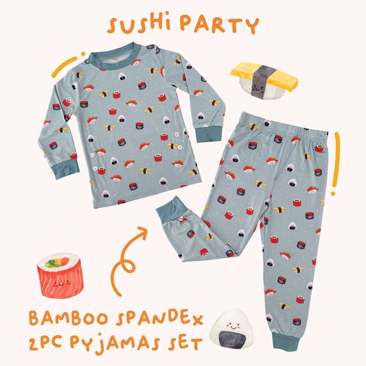 Bamboo Pyjamas (Sushi Party)