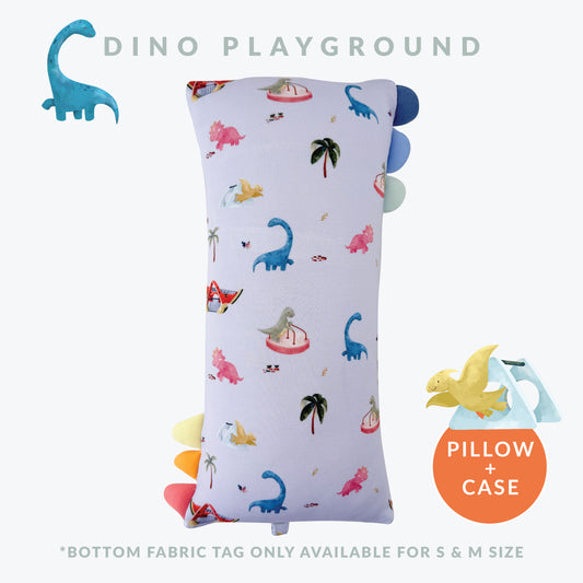 Lil' Snuggles Pillow + Case (Dino Playground)