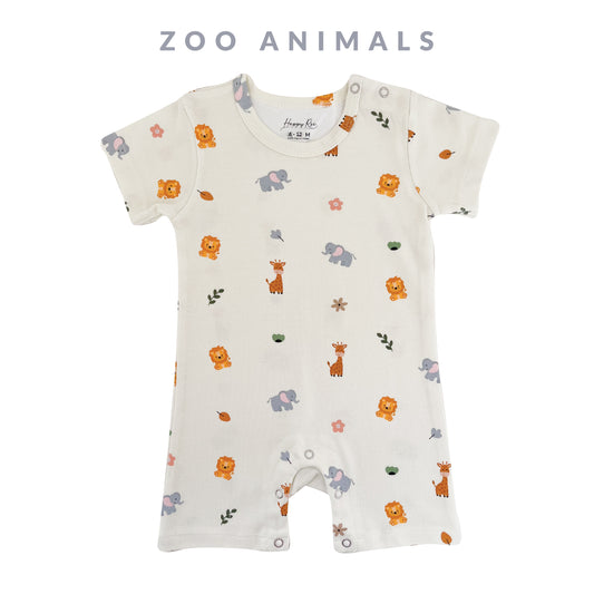 Unisex Romper (Zoo Animals)