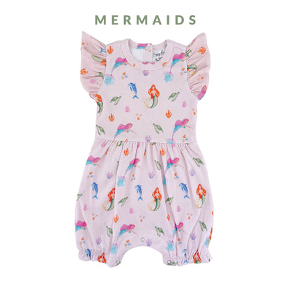 Girl Romper (Mermaids)