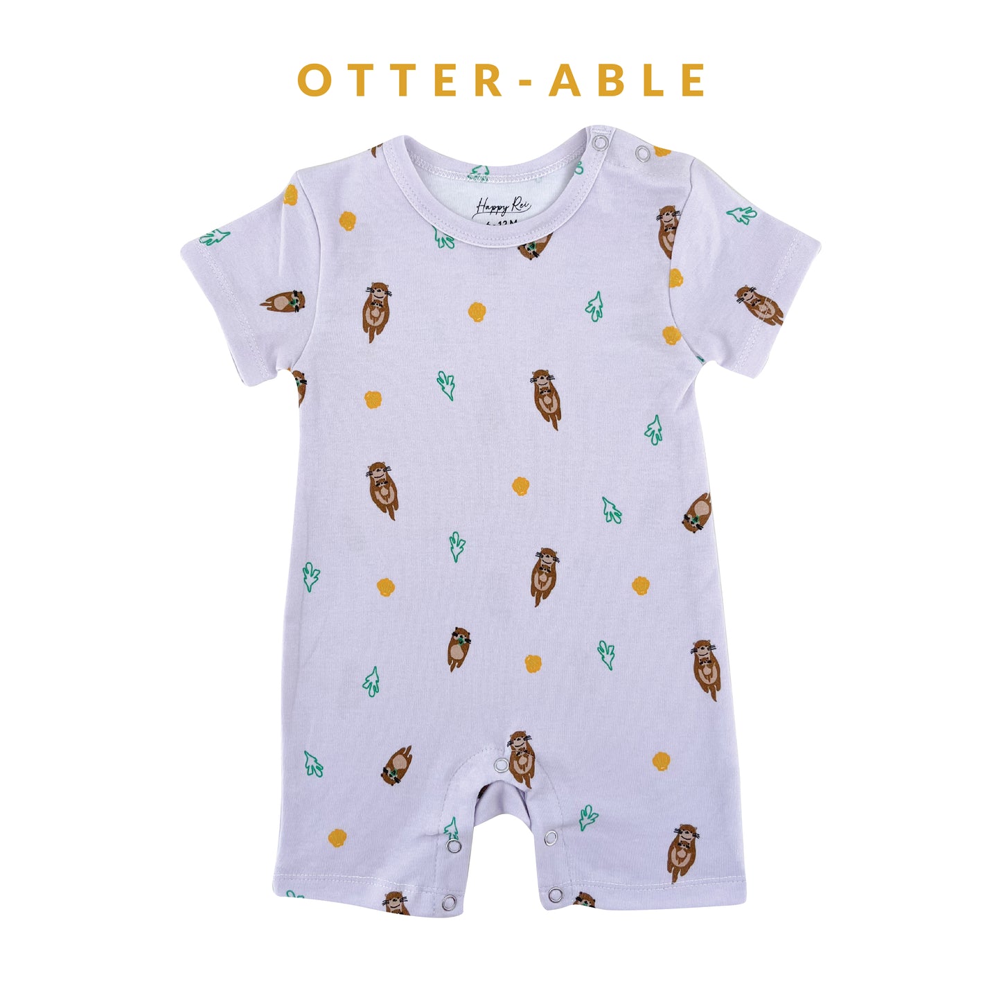 Unisex Romper (Otters)