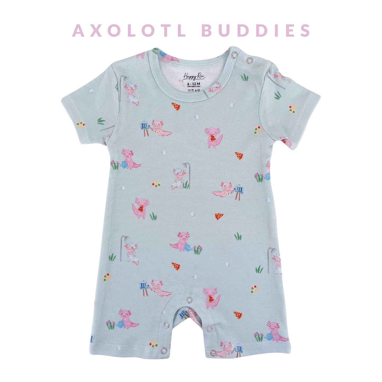 Unisex Romper (Axolotl)