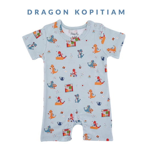 Unisex Romper (Dragon Kopitiam)