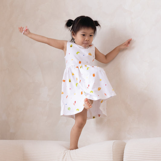 French Terry Dress - Brunch Club