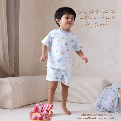 French Terry Shirt & Shorts - Oceanic World