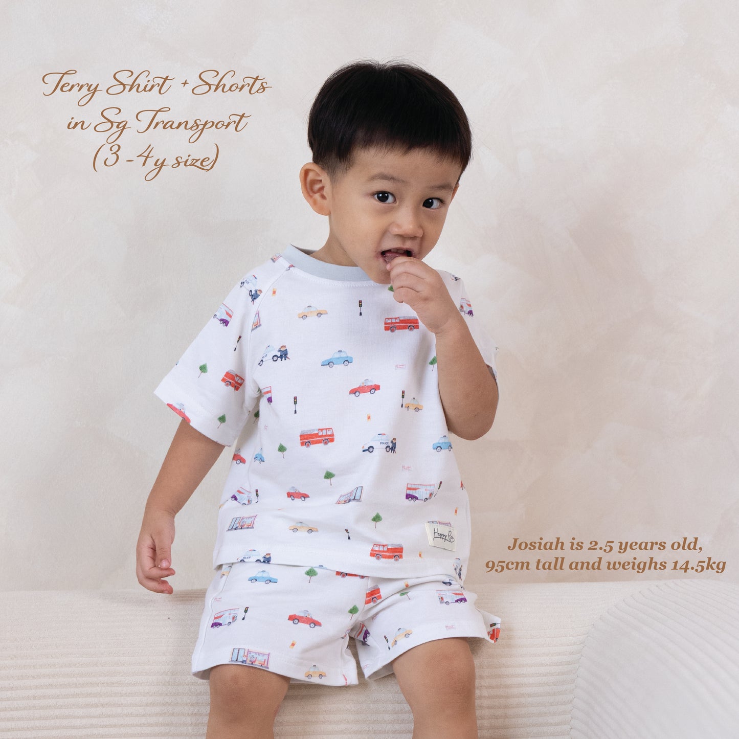 French Terry Shirt & Shorts - SG Transport