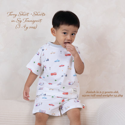 French Terry Shirt & Shorts - SG Transport