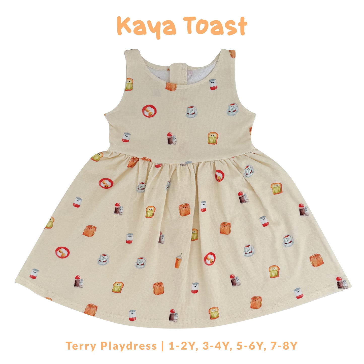 French Terry Dress - Kaya Toast