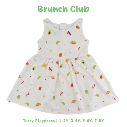 French Terry Dress - Brunch Club