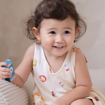 French Terry Dress - Kaya Toast