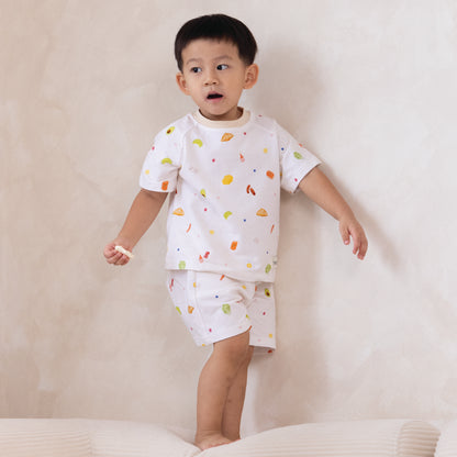 French Terry Shirt & Shorts - Brunch Club