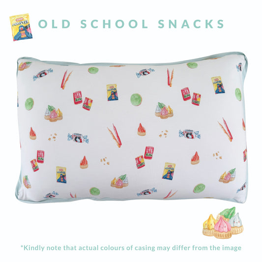 Toddler Head Pillow (Old School Snacks)